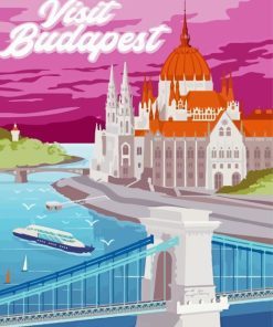 Budapest Bridge Diamond Painting