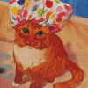 Cat Shower Art Diamond Painting