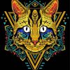 Cat Mandala Diamond Painting