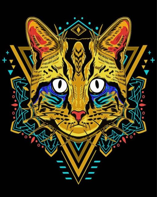 Cat Mandala Diamond Painting