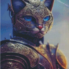 Cool Warrior Cat Diamond Painting