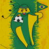 Fifa Mascot Brazil Diamond Painting