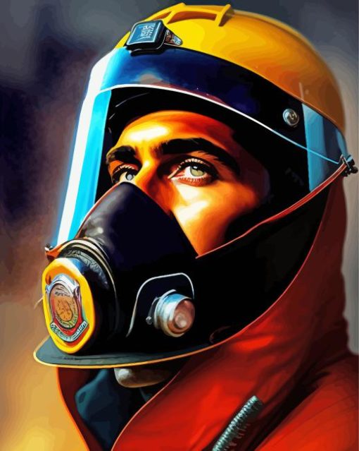 Firefighter Diamond Painting