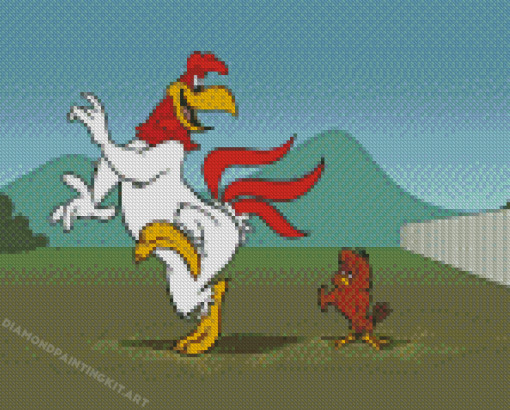 Foghorn Leghorn Art Diamond Painting