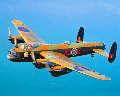 Lancaster Aircraft Diamond Painting