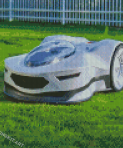 Lawn Mower Diamond Painting