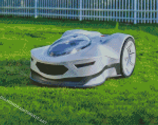 Lawn Mower Diamond Painting