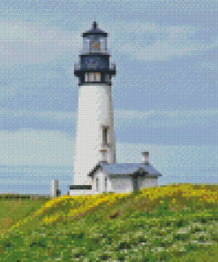 Lighthouse Yaquina Head Diamond Painting