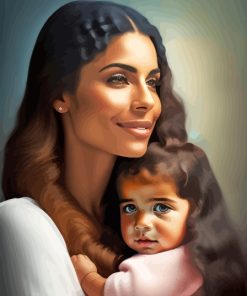 Mother And Daughter Diamond Painting