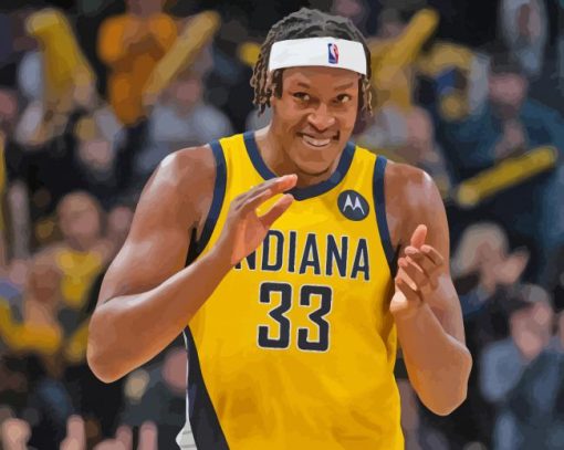 Myles Turner Diamond Painting