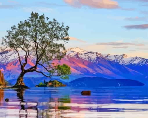 Wanaka Lake Diamond Painting