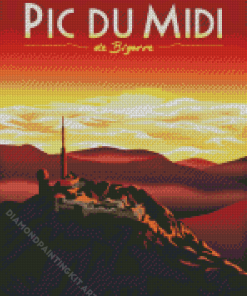 Pic Du Midi Diamond Painting