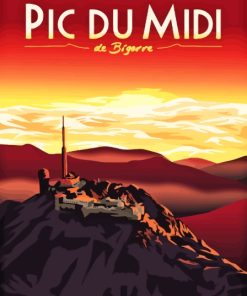 Pic Du Midi Diamond Painting