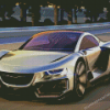 Saabv Concept Car Diamond Painting