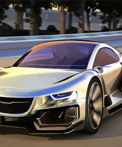 Saabv Concept Car Diamond Painting