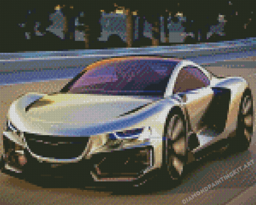 Saabv Concept Car Diamond Painting