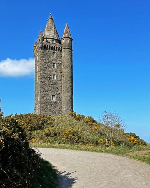 Tall Scrabo Tower In Irland Diamond Painting