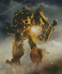 Bumblebee Transformer Diamond Painting