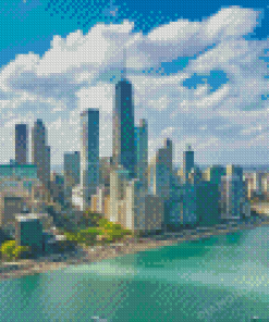 Willis Tower Chicago Illinois Diamond Painting