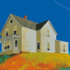 Yellow House Diamond Painting