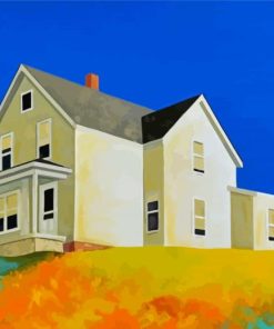 Yellow House Diamond Painting