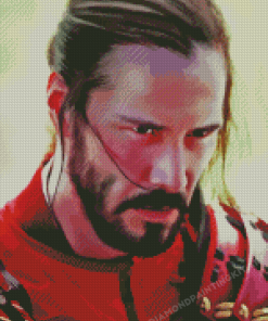 47 Ronin Kai Keanu Reeves Diamond Painting