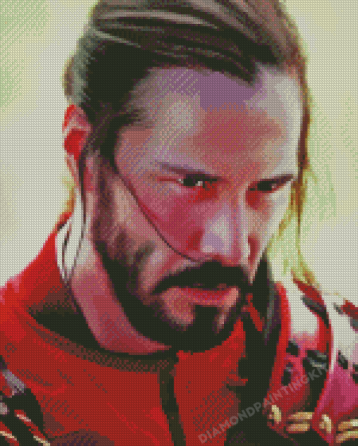 47 Ronin Kai Keanu Reeves Diamond Painting