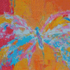 Abstract Whimsical Butterfly Diamond Painting