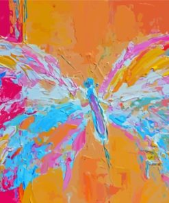 Abstract Whimsical Butterfly Diamond Painting