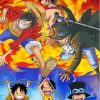 Ace Luffy Sabo One Piece Diamond Painting