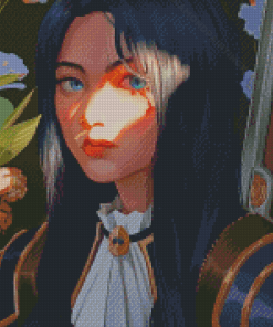 Aesthetic Caitlyn Arcane Diamond Painting