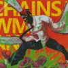 Aesthetic Chainsaw Man Diamond Painting