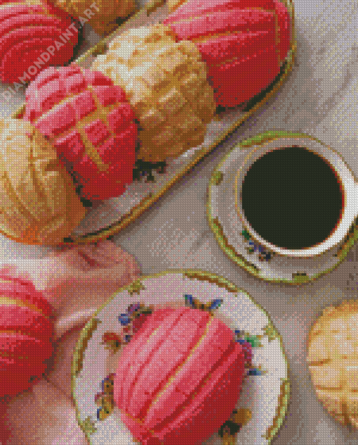 Aesthetic Pan Dulce Diamond Painting