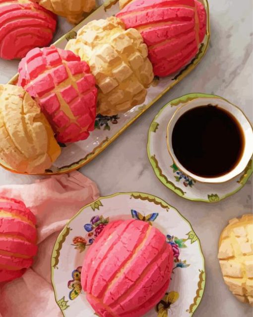 Aesthetic Pan Dulce Diamond Painting