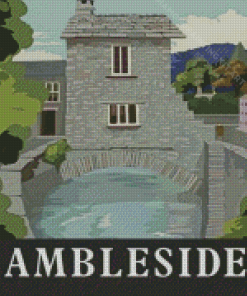 Ambleside England Poster Diamond Painting