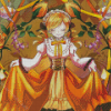 Anime Girl Mami Tomoe Diamond Painting