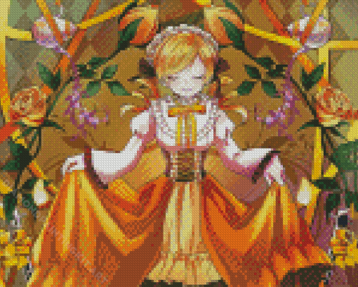 Anime Girl Mami Tomoe Diamond Painting