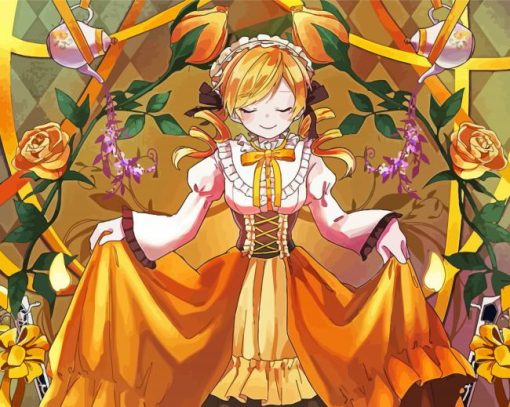 Anime Girl Mami Tomoe Diamond Painting