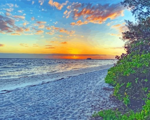 Anna Maria Island Beach Diamond Painting