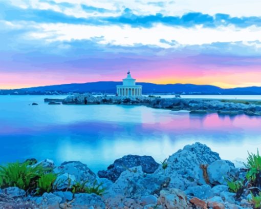 Argostoli Sunset Diamond Painting