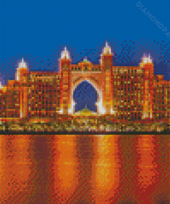 Atlantis The Palm Hotel Diamond Painting