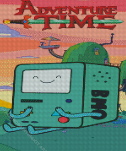 BMO Adventure Time Animation Diamond Painting