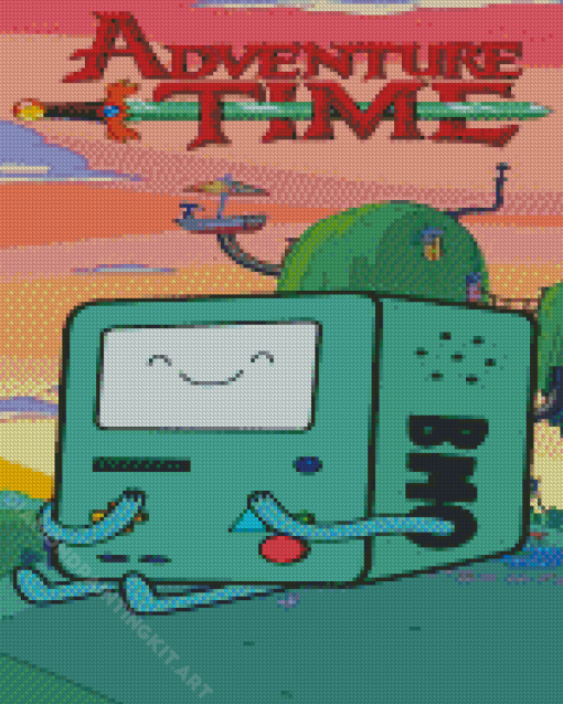 BMO Adventure Time Animation Diamond Painting