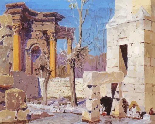 Baalbek Polenov Diamond Painting