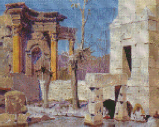 Baalbek Polenov Diamond Painting