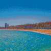 Barcelona Beach Spain Diamond Painting