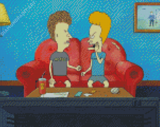 Beavis And Butthead Diamond Painting