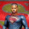 Black Superman Diamond Painting