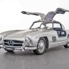 Black And White Mercedes SL 300 Diamond Painting