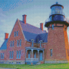 Block Island Lighthouse Diamond Painting